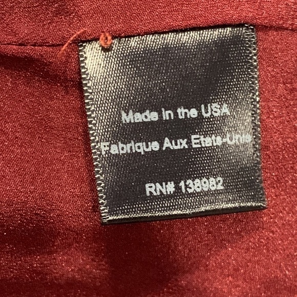 DRESS the population Burgundy Red One Shoulder bridesmaid midi dress size Small - Picture 11 of 15